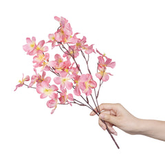 Cherry blossom pick used in a DIY floral bouquet