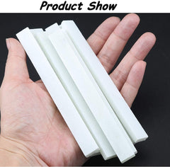 Soapstone welding chalk refill sticks laid out in a row