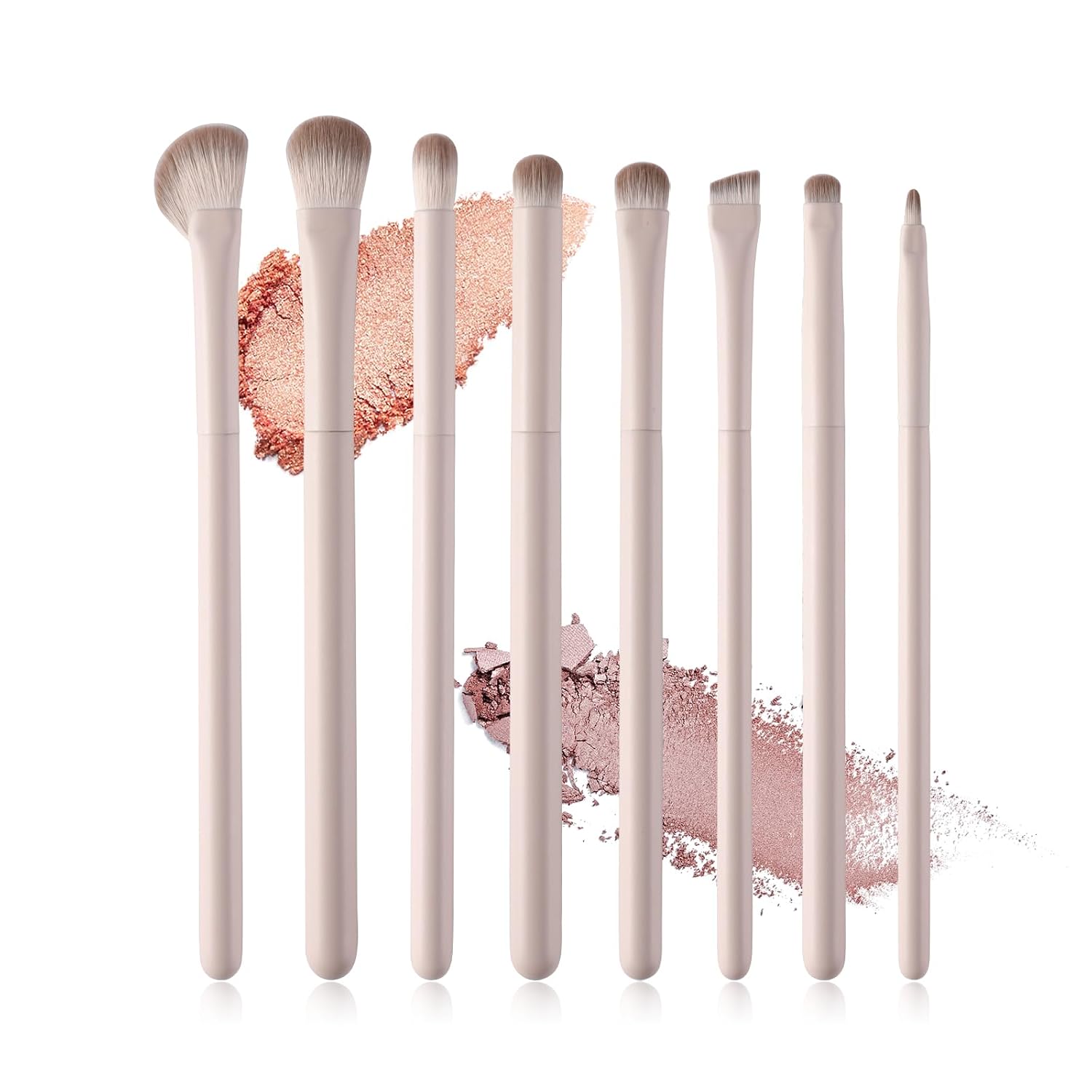 8-piece professional eye makeup brush set