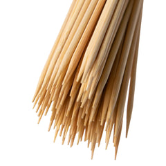200Pcs Bamboo Wooden Skewers Sticks 12in Wood BBQ Shish Kabob Fondue Party Grill