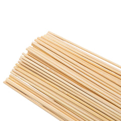 200Pcs Bamboo Wooden Skewers Sticks 12in Wood BBQ Shish Kabob Fondue Party Grill