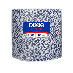 Dixie Ultra Disposable Paper Plates 10", Multi-Color, Compostable, 100 Count