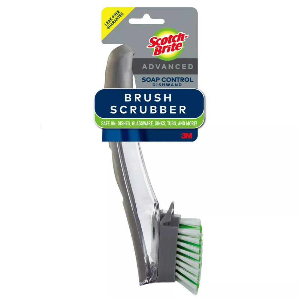 Scotch-Brite Advanced Soap Control Brush Scrubber Dishwand